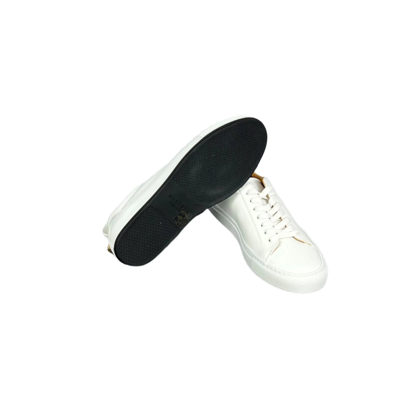 Buscemi Lyndon White Leather Sneakers | Positivo Clothing