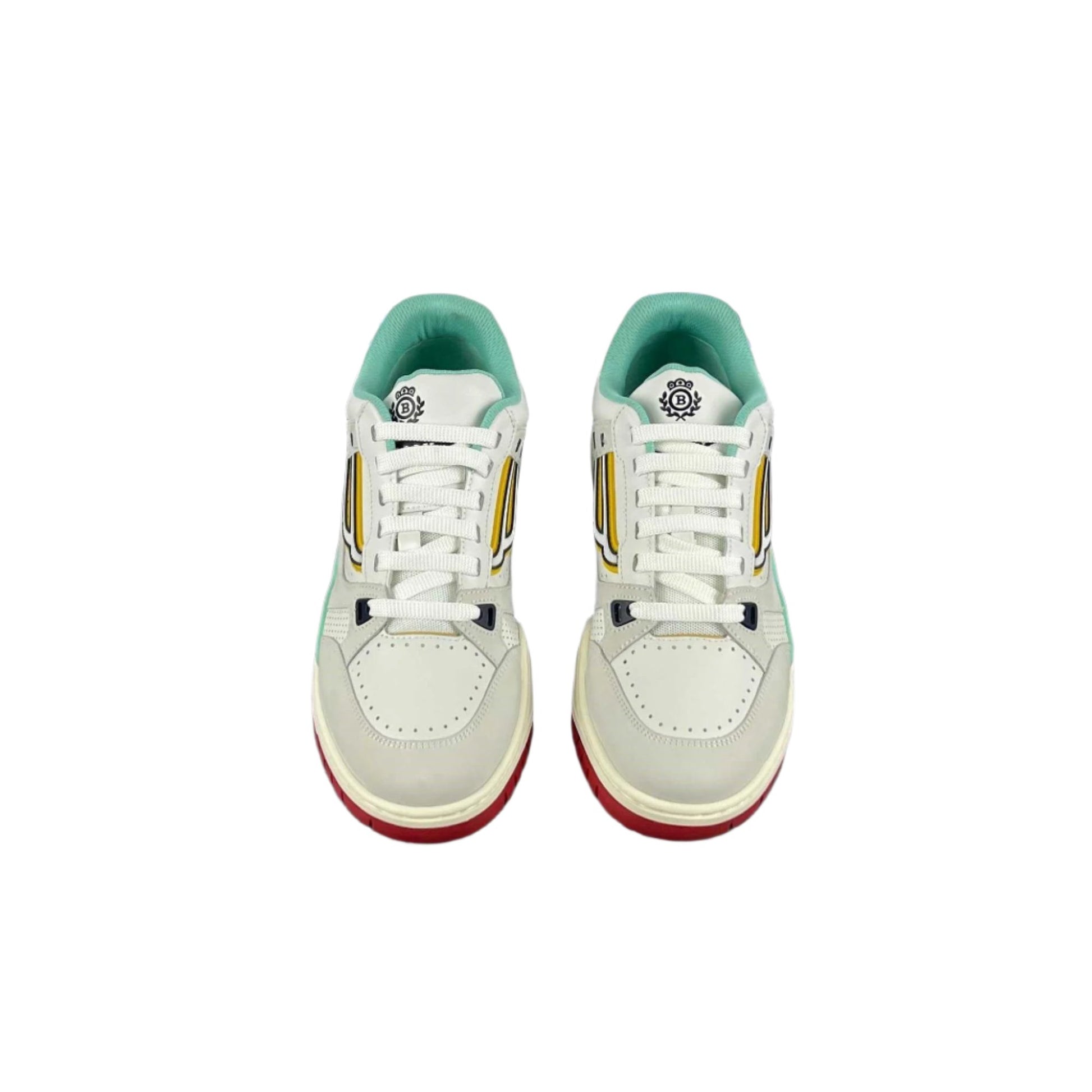 Bally Kuba Caraibic Leather Low Top Sneakers | Positivo Clothing