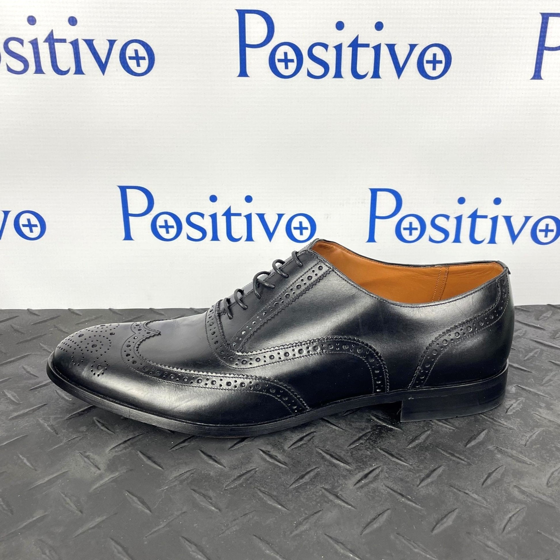 Bally Bruck Black Leather Oxfords | Positivo Clothing