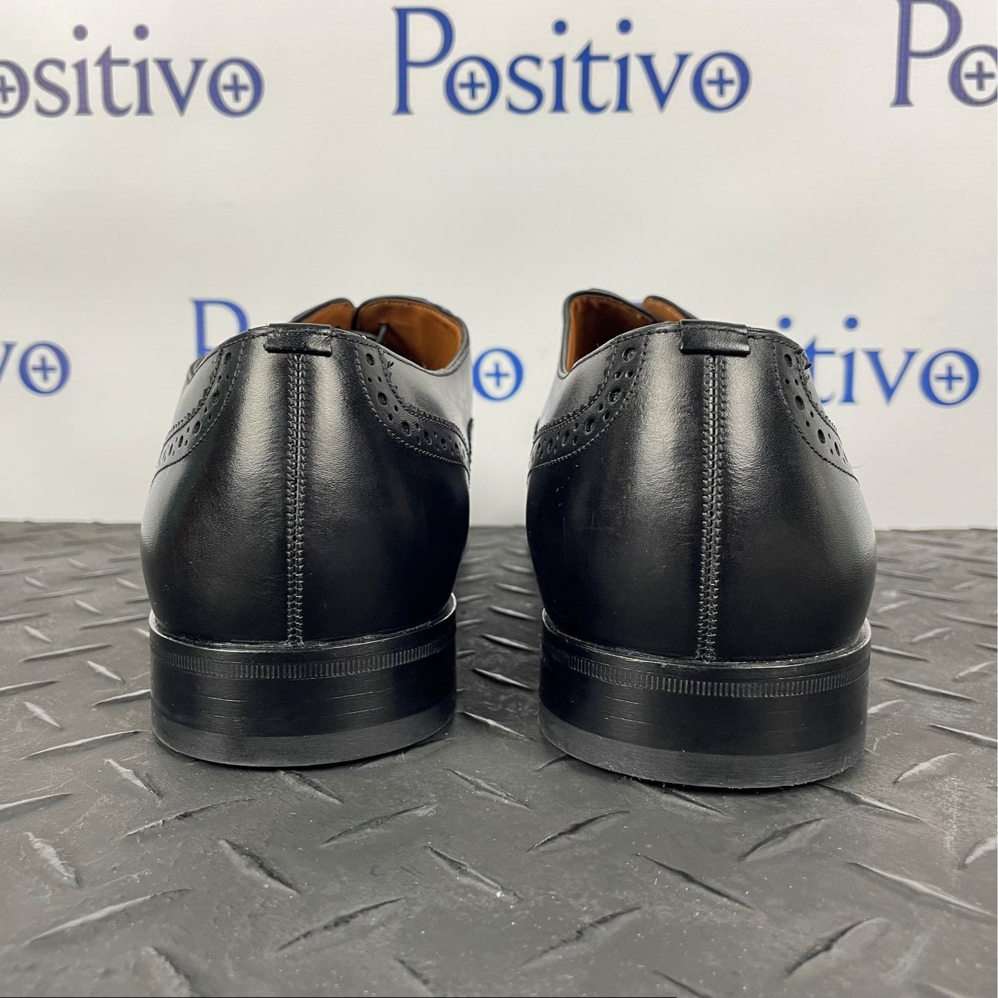 Bally Bruck Black Leather Oxfords | Positivo Clothing