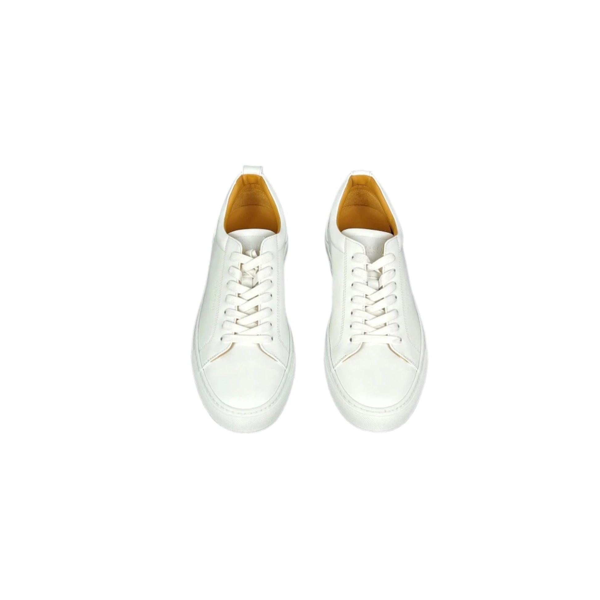 Buscemi Lyndon White Leather Sneakers | Positivo Clothing