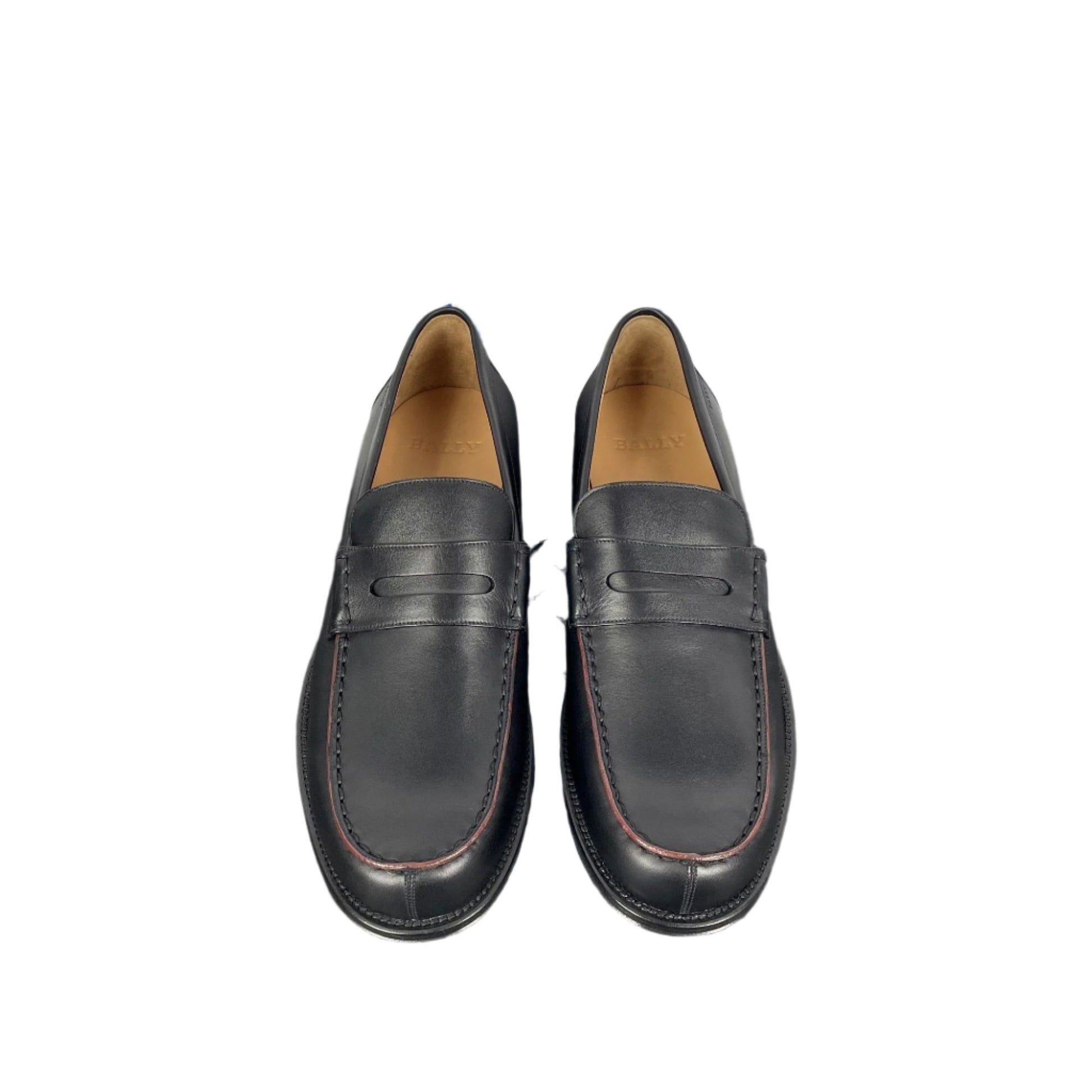 Bally U-Perry Black Leather Loafers | Positivo Clothing