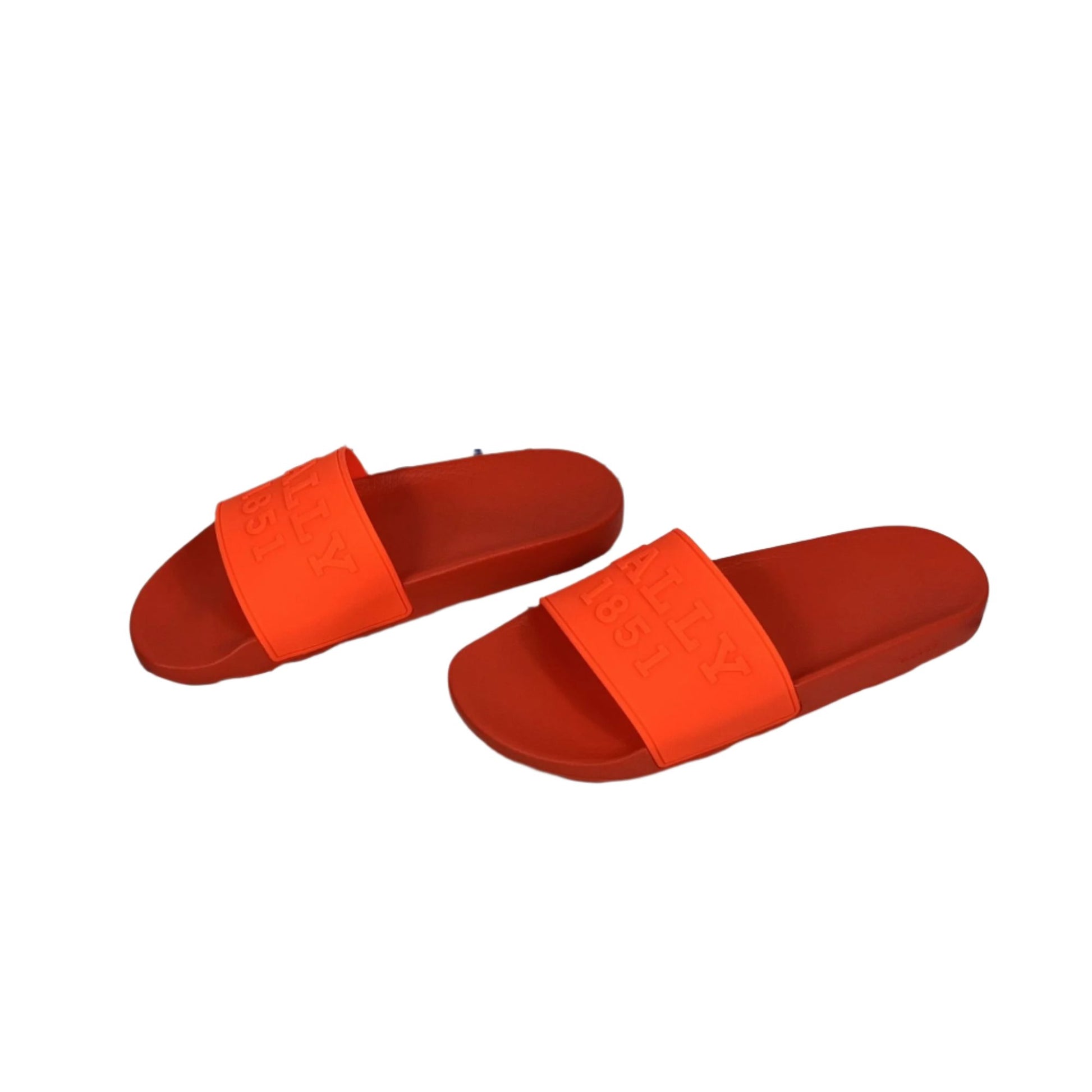 Bally Slaim Arancio Rubber Sandals | Positivo Clothing