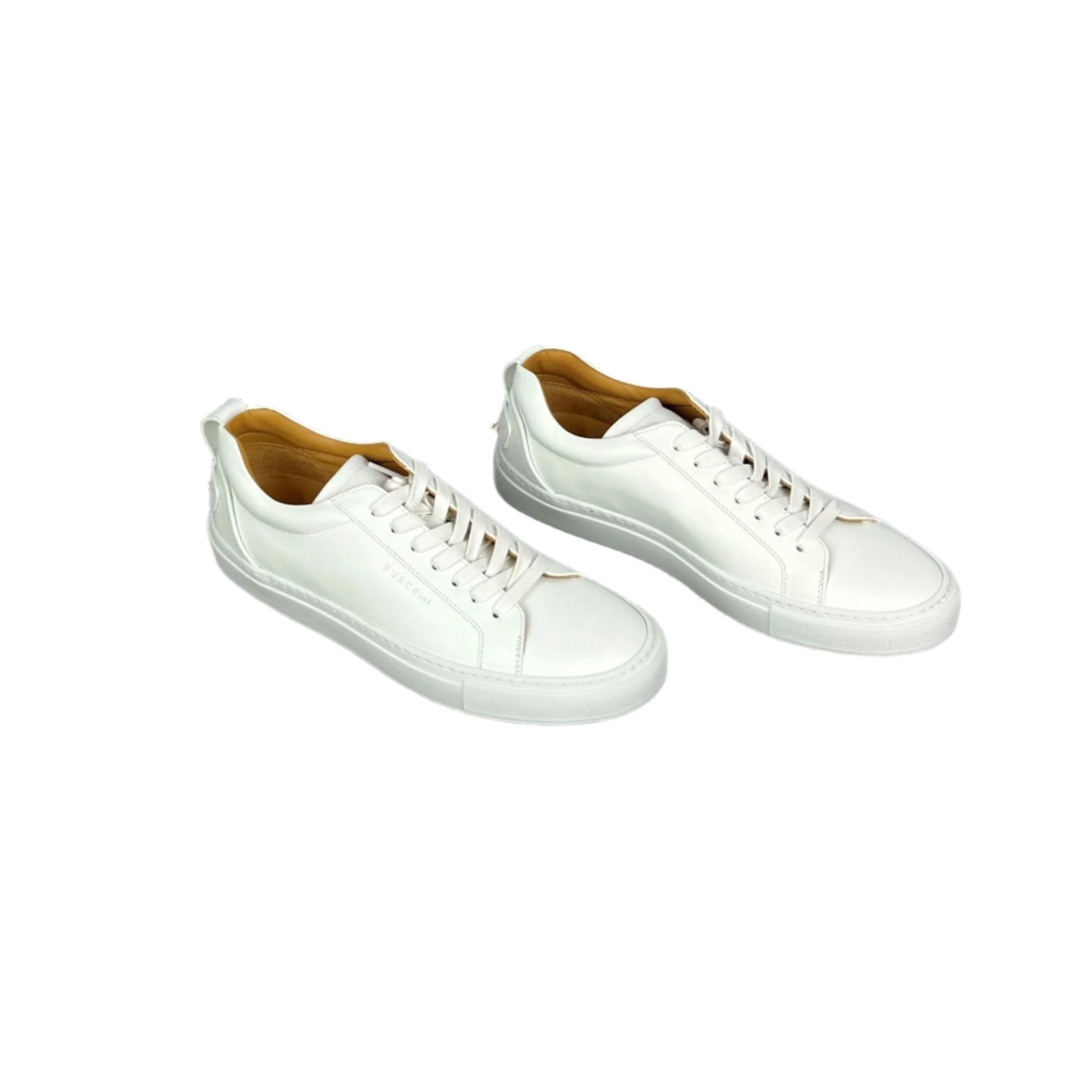 Buscemi Lyndon White Leather Sneakers | Positivo Clothing