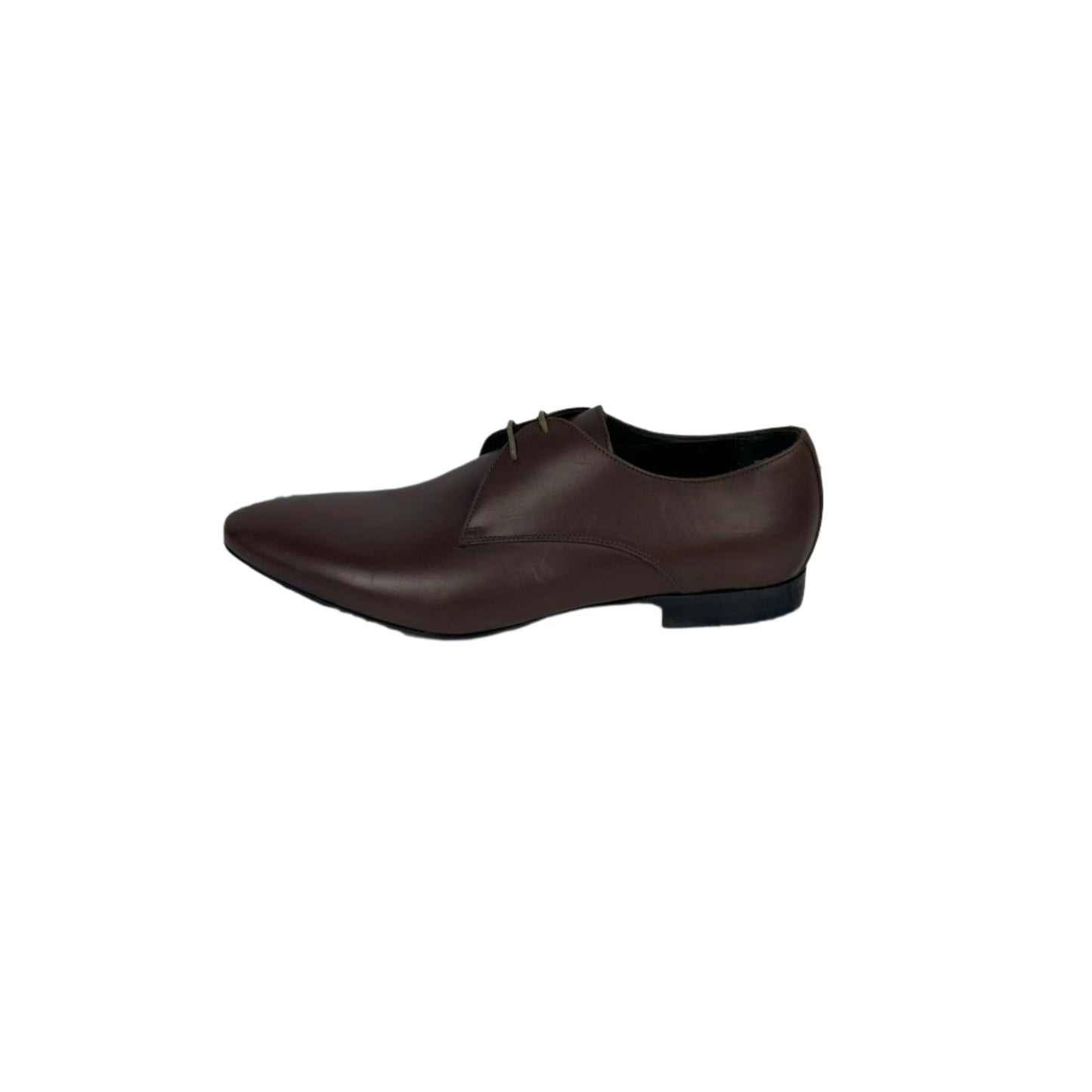 Paul Smith Slim Chocolate Leather Derby Shoes