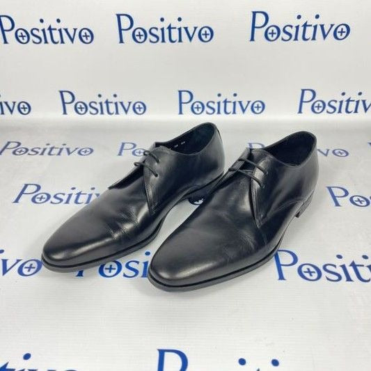 Paul Smith CON01 E-3 Coney Black Leather Derby Shoes | Positivo Clothing