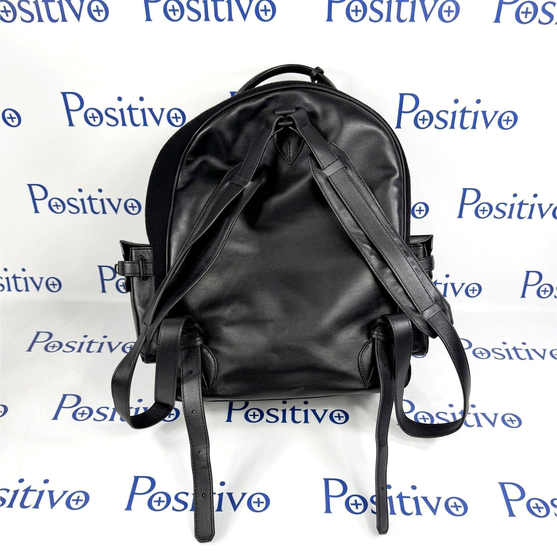 Buscemi PHD Black Fabric/Leather Backpack Bag | Positivo Clothing