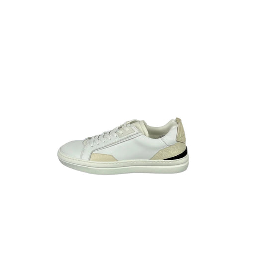 Buscemi Mens Estra Off White Leather Sneakers SAMPLE | Positivo Clothing