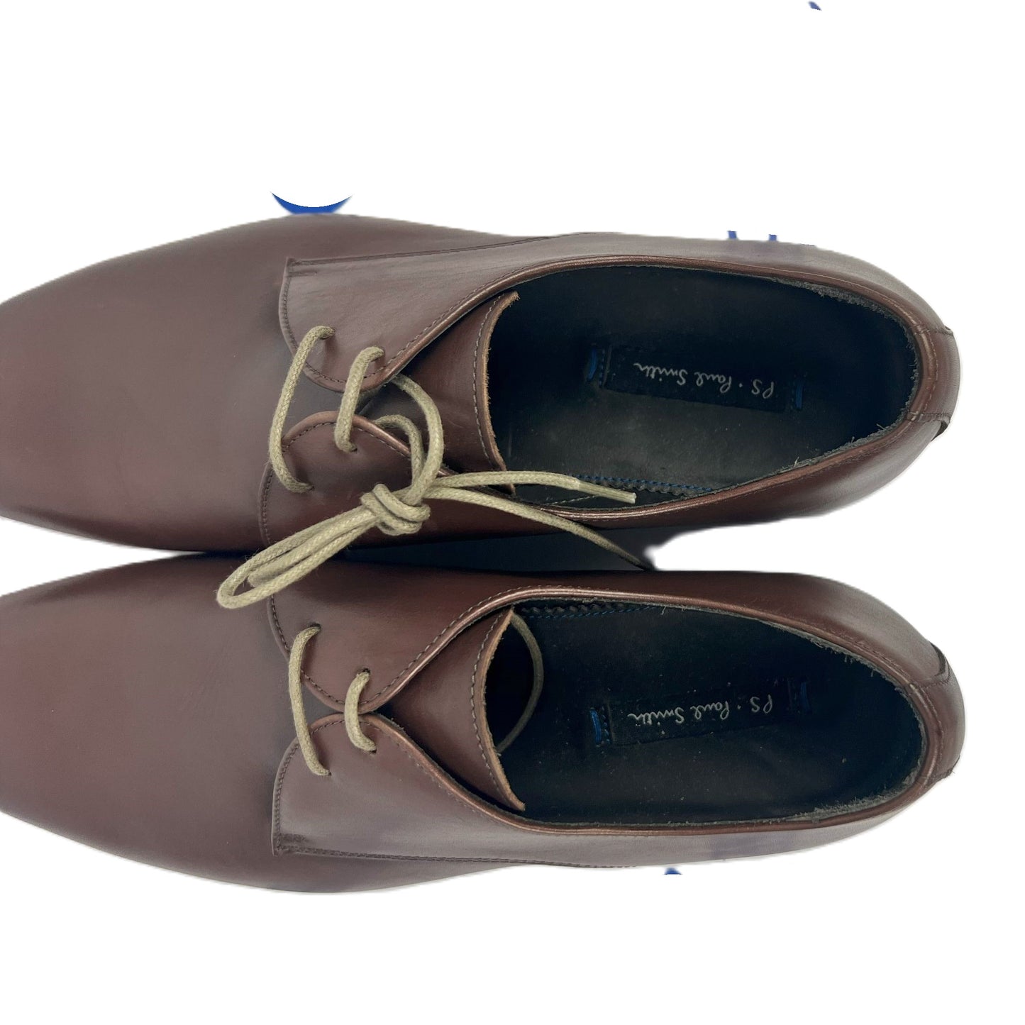 Paul Smith Slim Chocolate Leather Derby Shoes