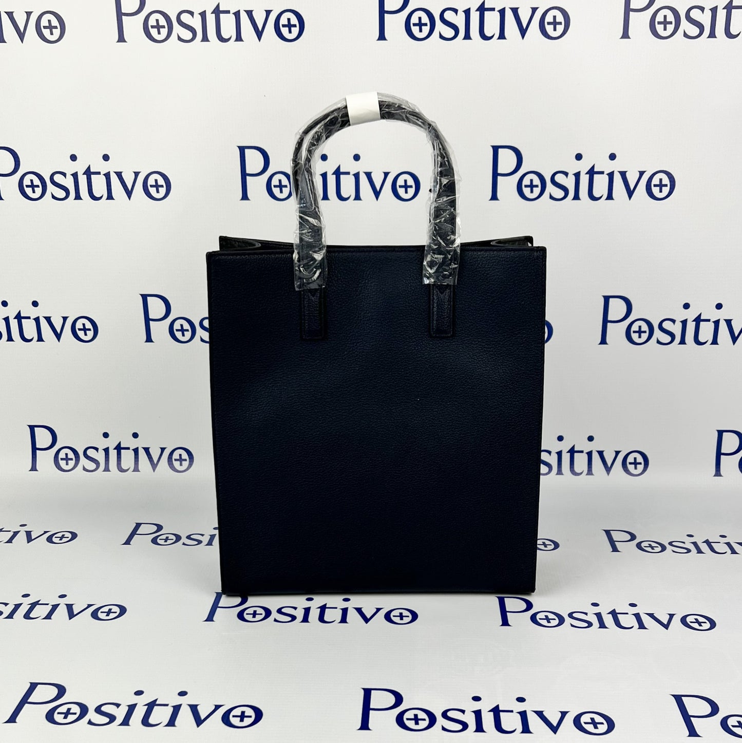 MCM Blue and Black Floral Leather Portuna Tote Shoulder Bag | Positivo Clothing