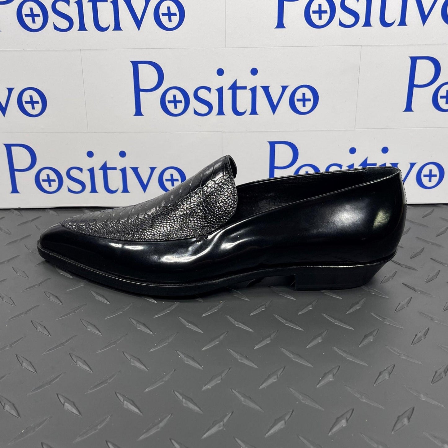 Paul Smith JAN02 Janell Black Leather Loafers | Positivo Clothing