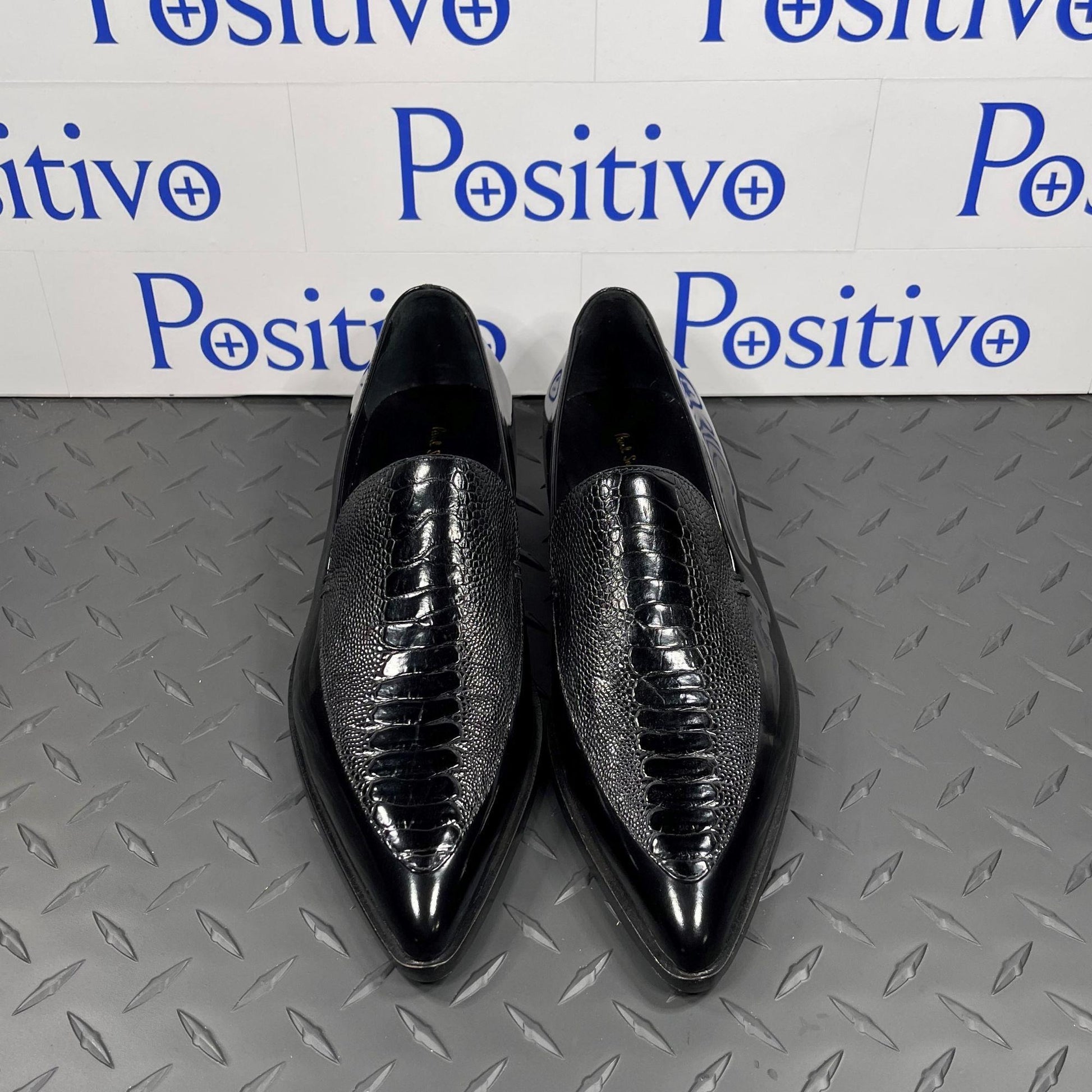 Paul Smith JAN02 Janell Black Leather Loafers | Positivo Clothing