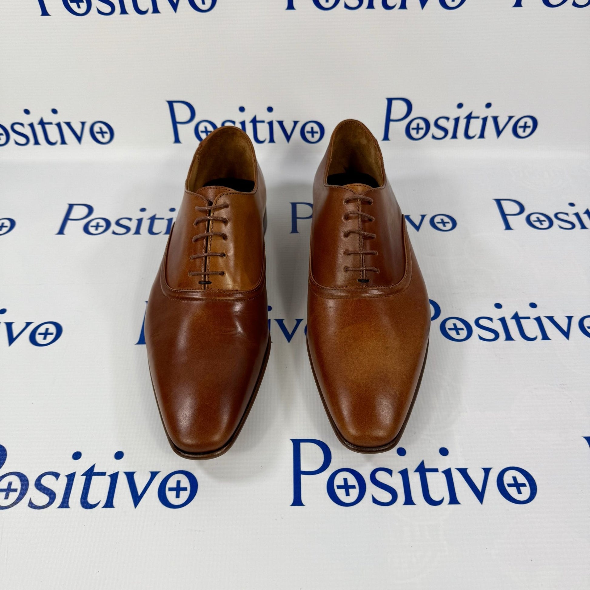 Paul Smith Starling Tan Leather Oxfords | Positivo Clothing