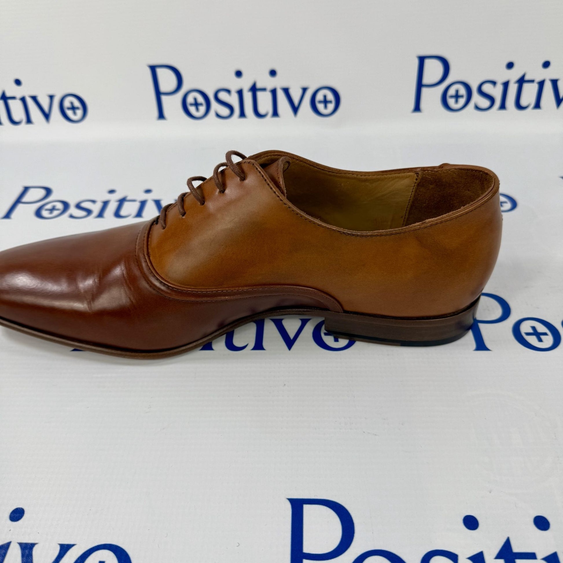 Paul Smith Starling Tan Leather Oxfords | Positivo Clothing