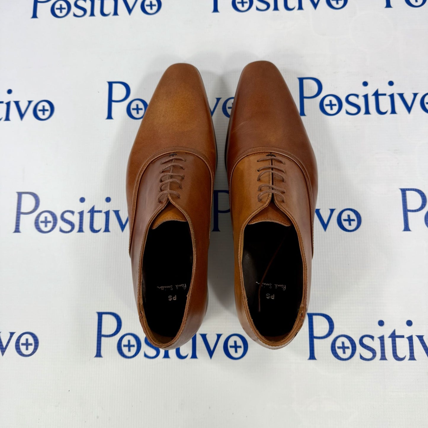 Paul Smith Starling Tan Leather Oxfords | Positivo Clothing