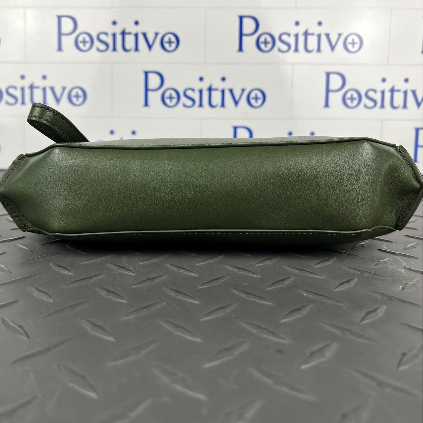 Buscemi Pouch Woman Militare Leather Clutch Bag | Positivo Clothing