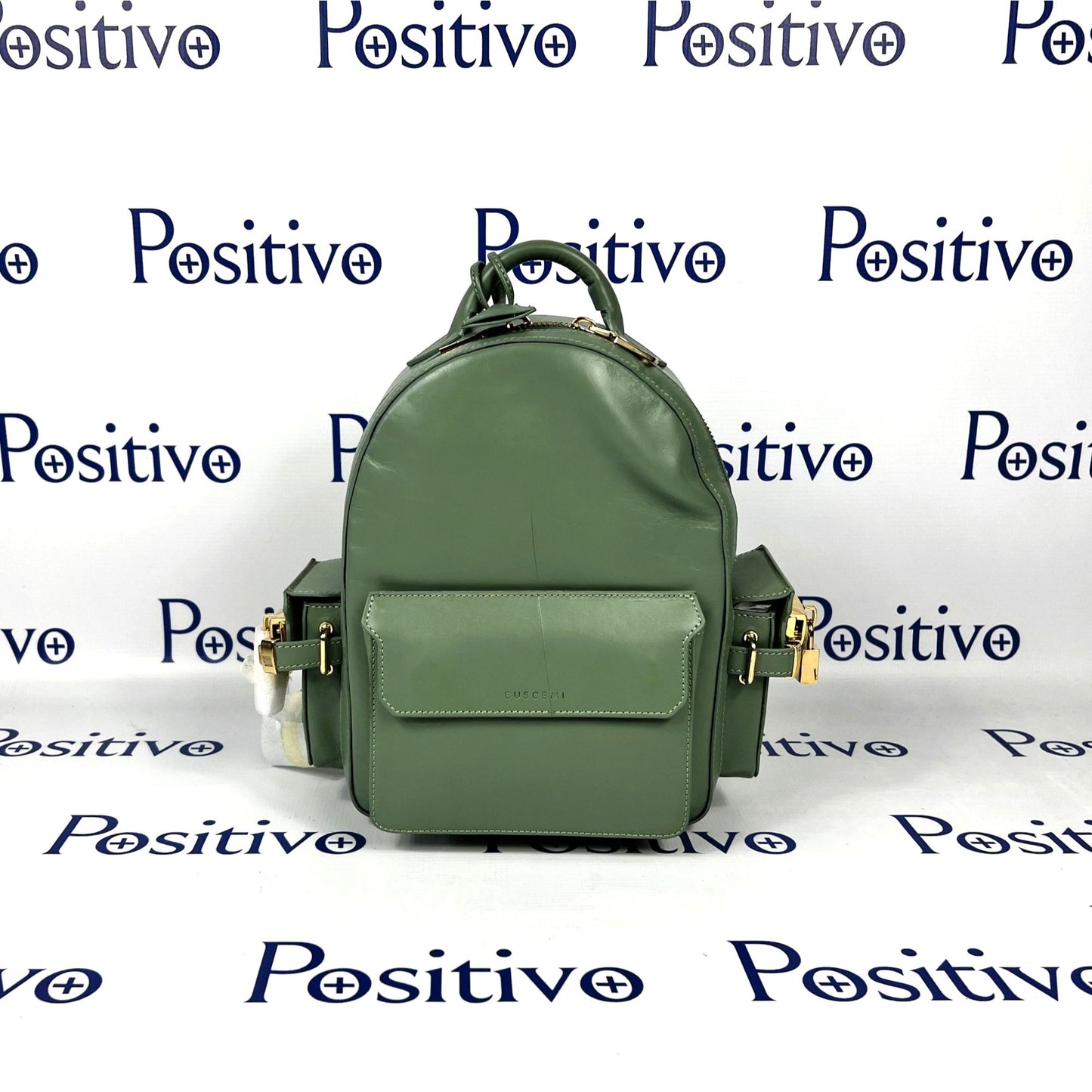 Buscemi Mini PHD Olive Leather Backpack Bag | Positivo Clothing