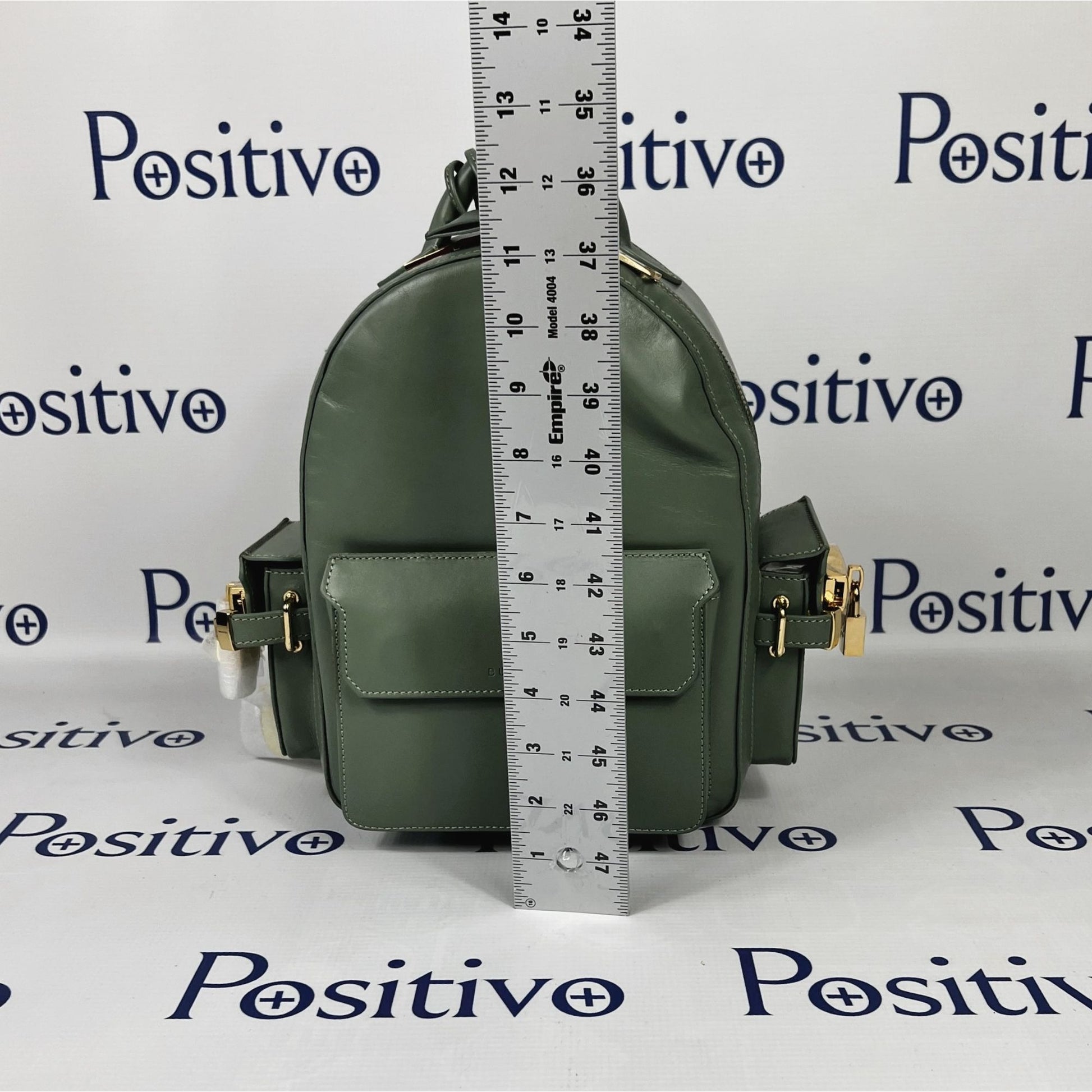 Buscemi Mini PHD Olive Leather Backpack Bag | Positivo Clothing