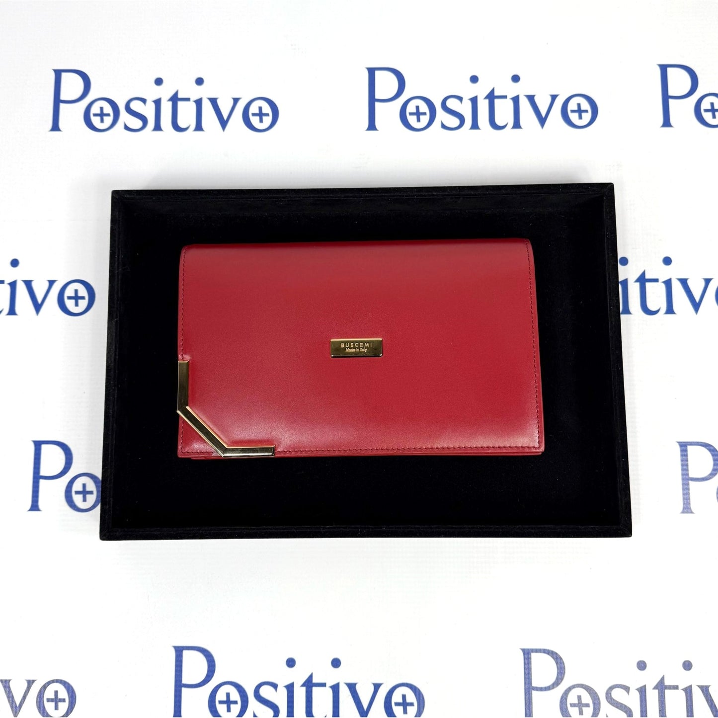 Buscemi Woman Ramino Leather Clutch Bag | Positivo Clothing