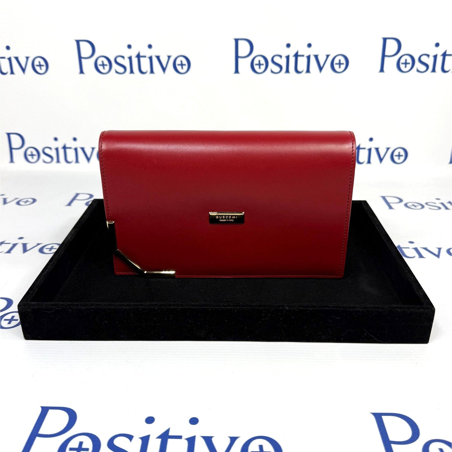 Buscemi Woman Ramino Leather Clutch Bag | Positivo Clothing