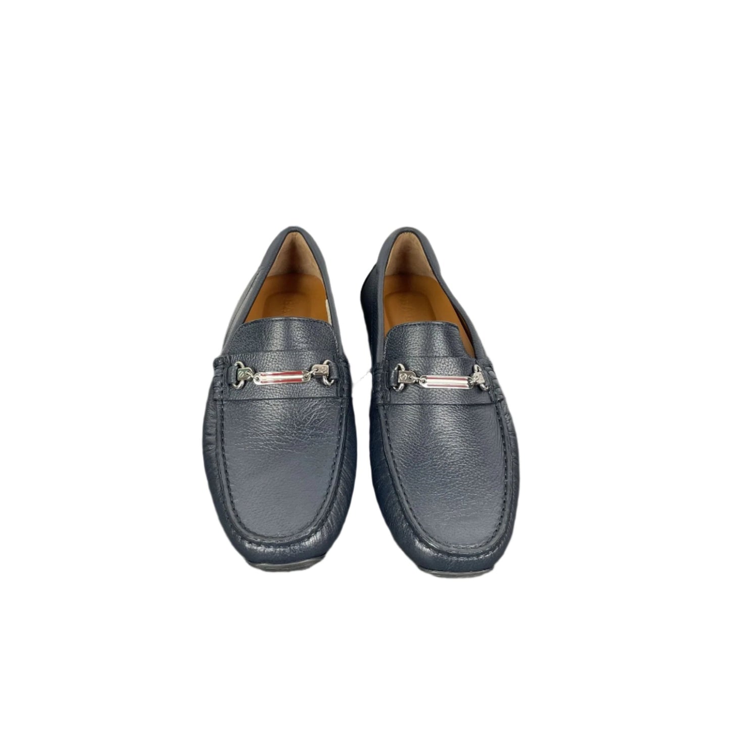 Bally Pitaval Navy Leather Loafers | Positivo Clothing