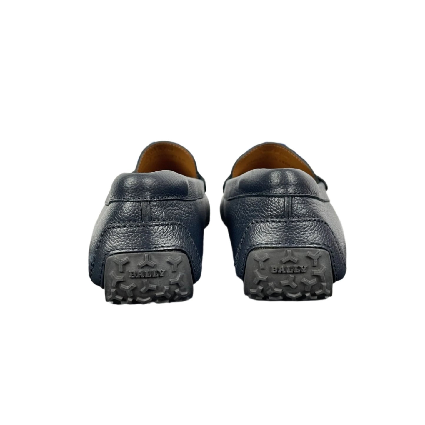 Bally Pitaval Navy Leather Loafers | Positivo Clothing