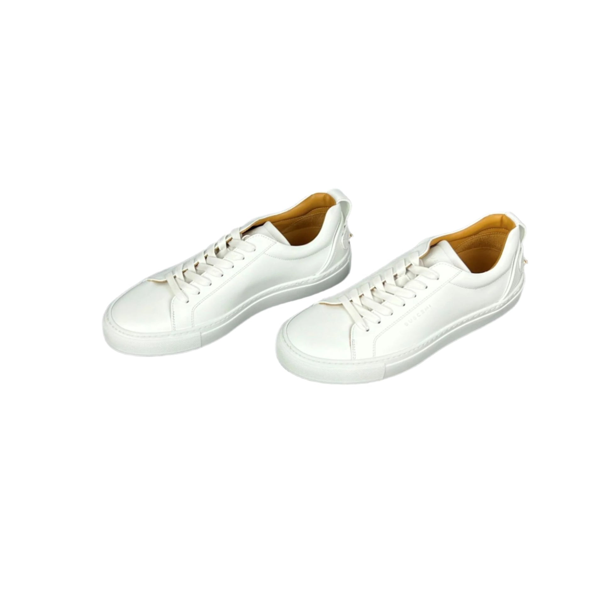 Buscemi Lyndon White Leather Sneakers | Positivo Clothing