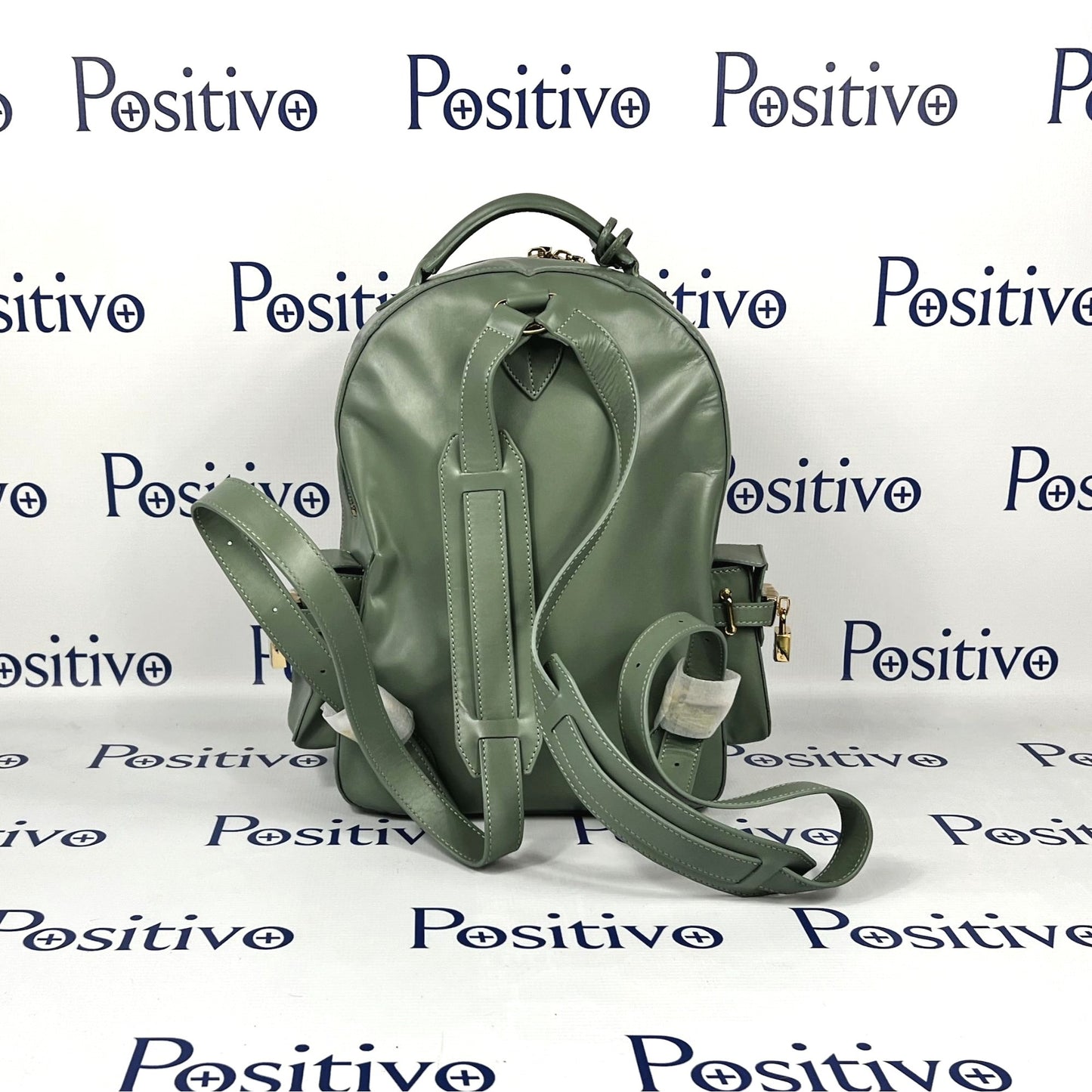 Buscemi PHD Olive Leather Backpack Bag | Positivo Clothing