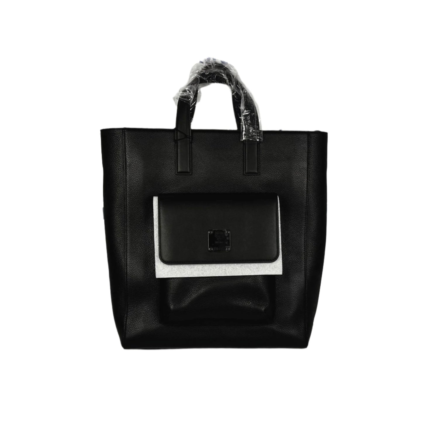 MCM Klassik Black Leather Tote Bag | Positivo Clothing