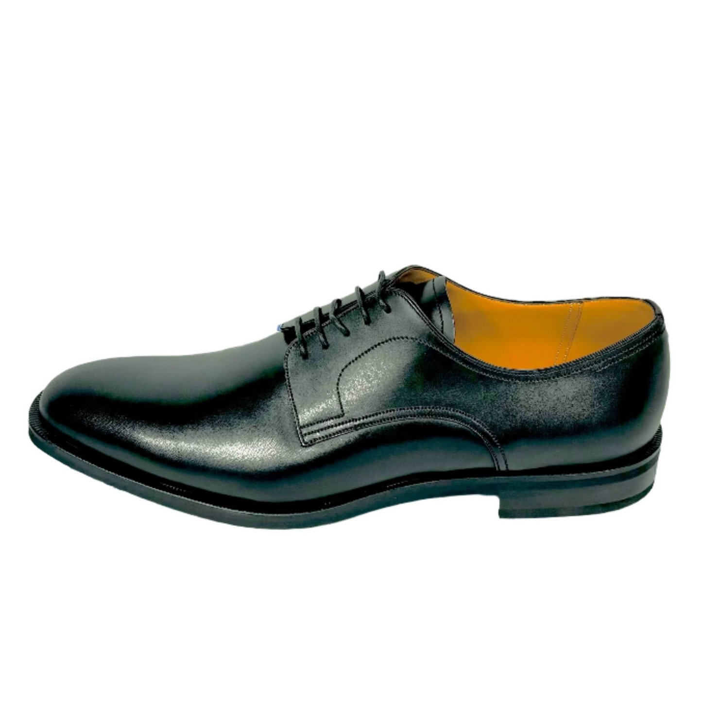 Bally Salfano Black Leather Derby