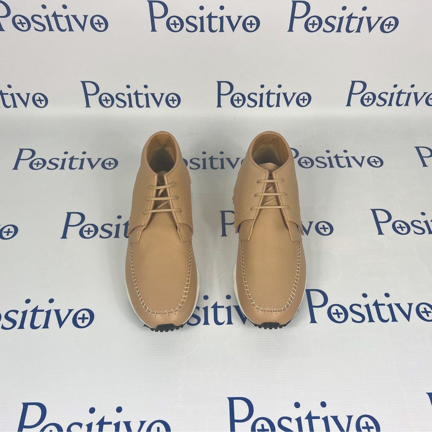 Buscemi Gladiator Nude Leather Sneakers | Positivo Clothing