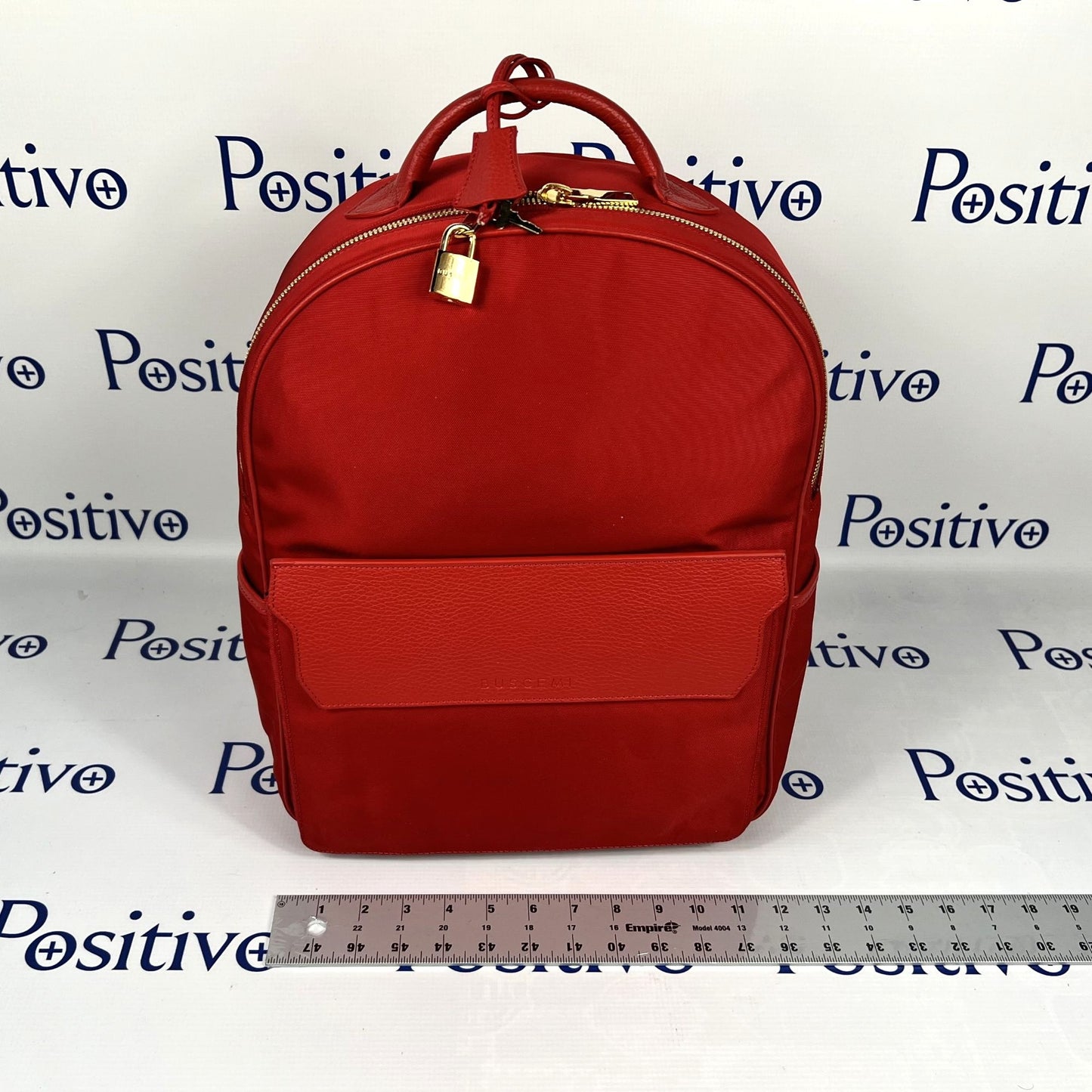 Buscemi PHD Neoprene Red Backpack Bag | Positivo Clothing