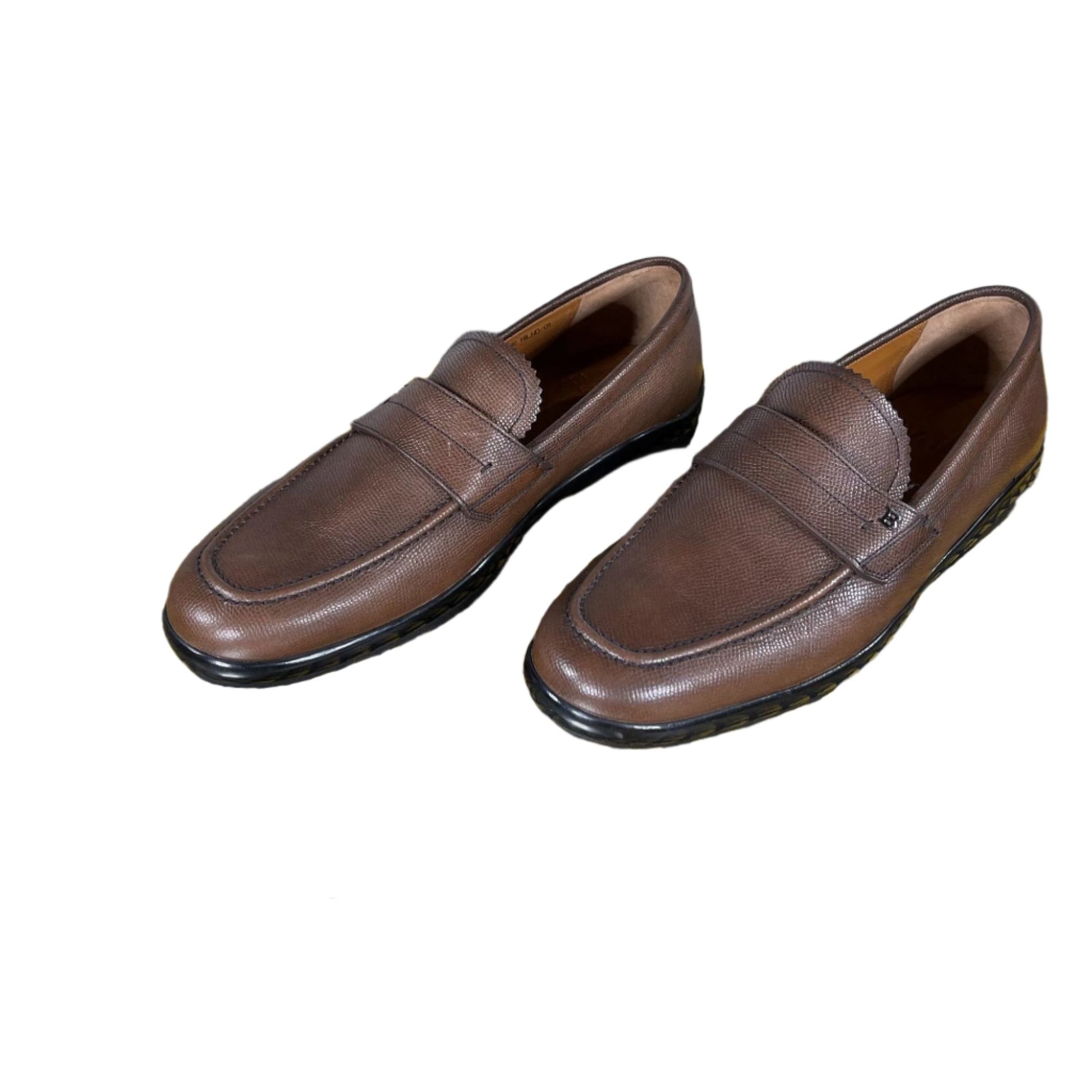 Bally Milno Coffee Leather Loafers | Positivo Clothing