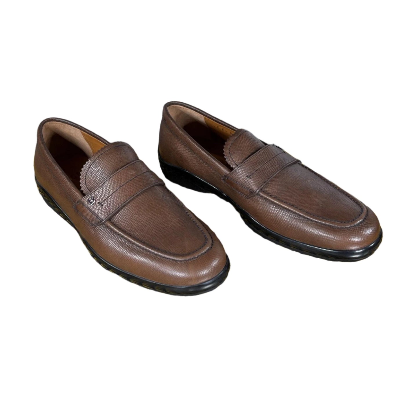 Bally Milno Coffee Leather Loafers | Positivo Clothing