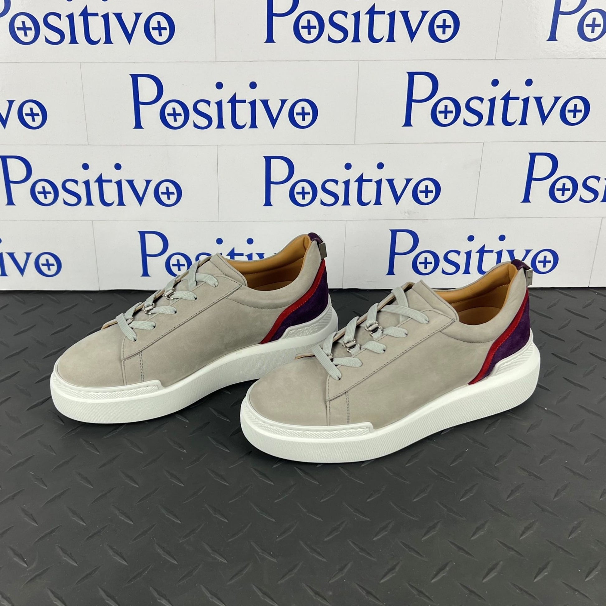 Buscemi Ninna Angora Leather Sneakers | Positivo Clothing