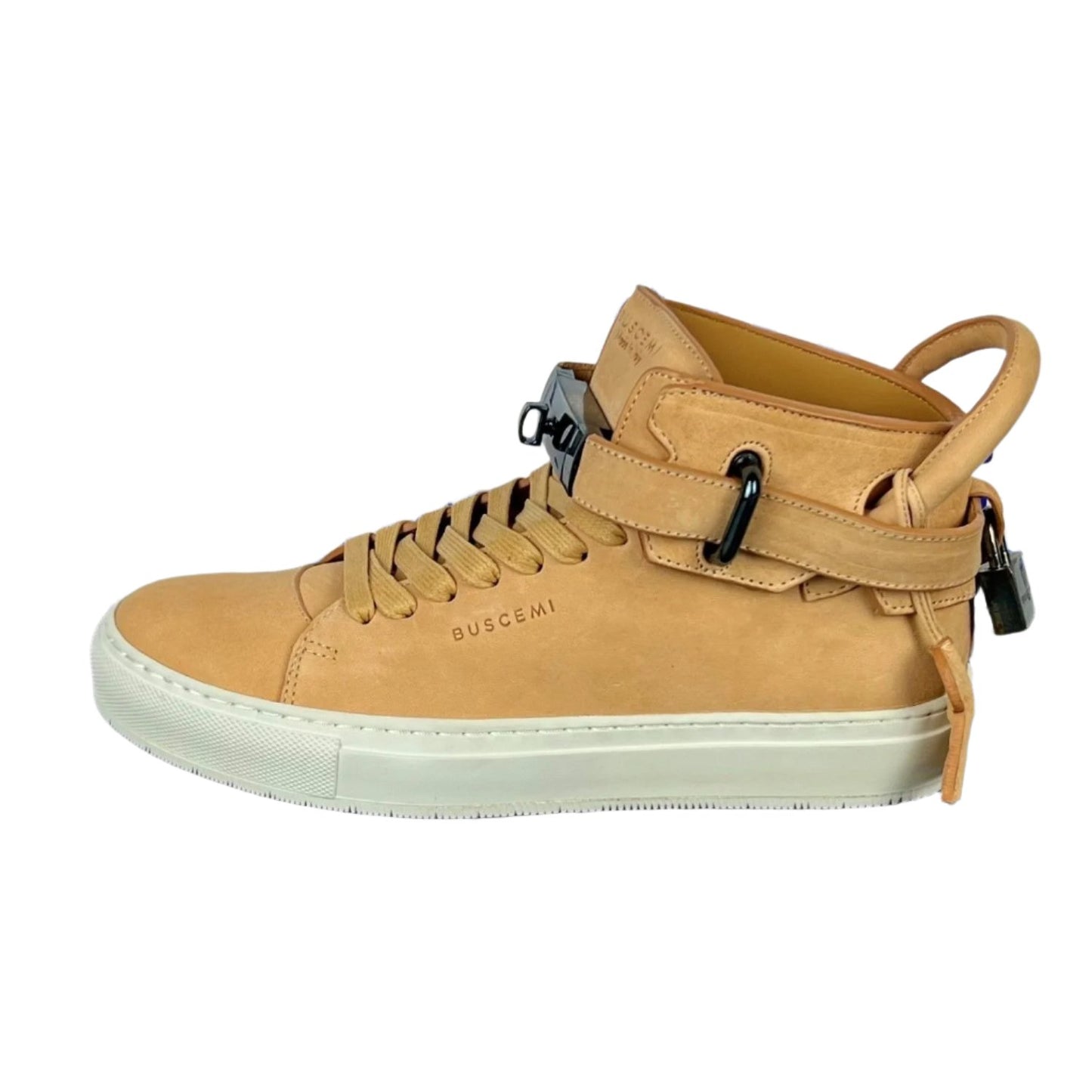 Buscemi Mens 100MM Vegtan/Avorio Leather Sneakers SAMPLE | Positivo Clothing