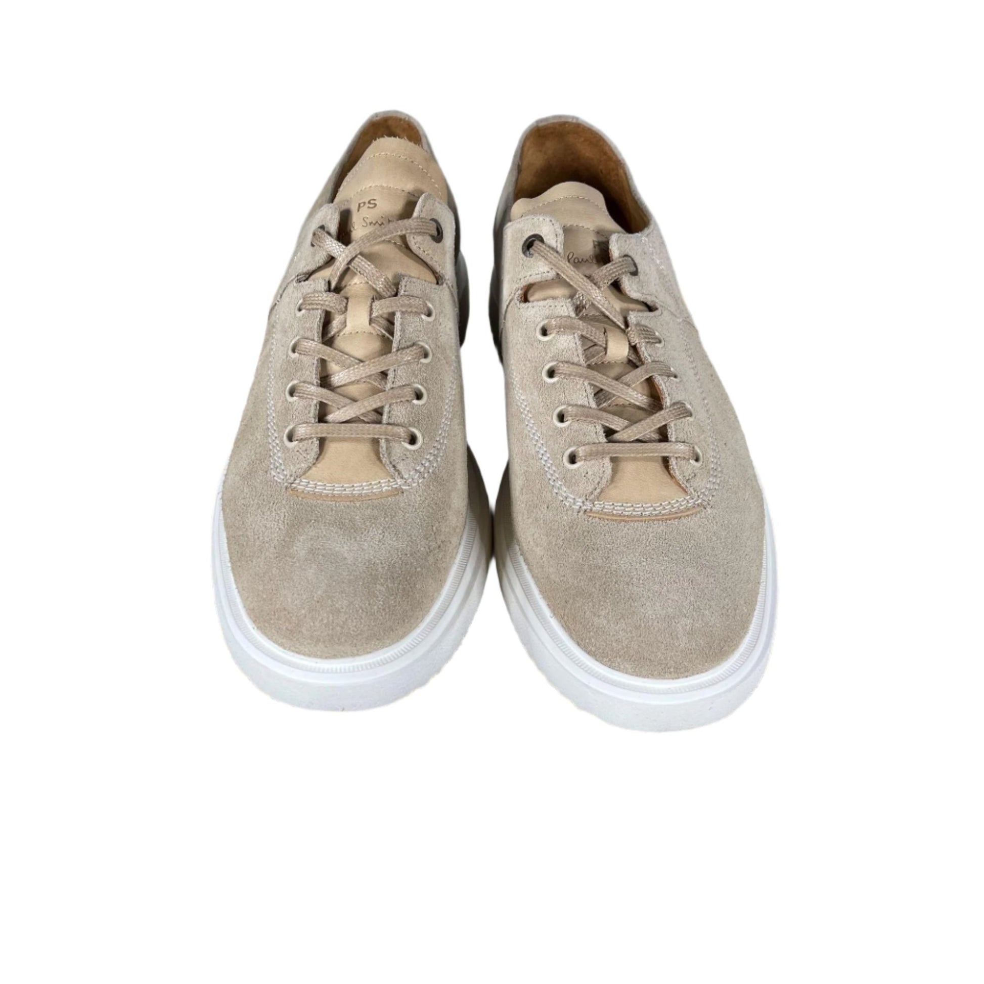 Paul Smith Koko Taupe Suede Low Top Sneakers - Positivo Clothing