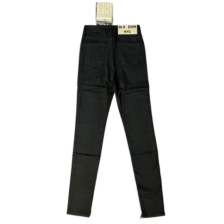 BLK DNM Womens Bond Black High Rise Jeans | Positivo Clothing