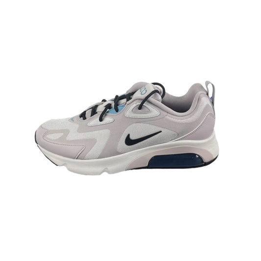 Nike Mens Air Max 200 Silver/Grey Suede Synthetic Rubber Shoes | Positivo Clothing