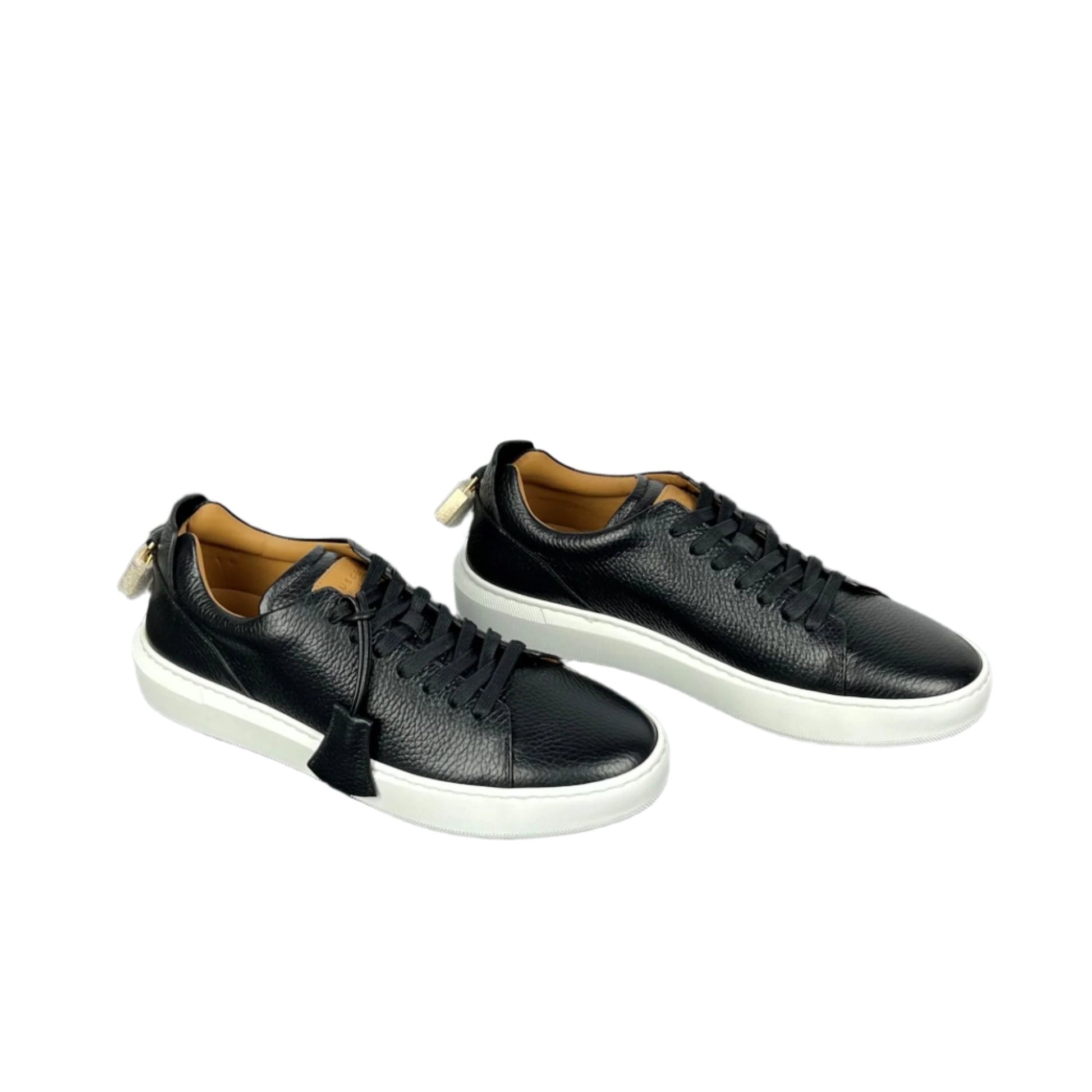 Buscemi Uno Alce Black Leather Sneakers | Positivo Clothing