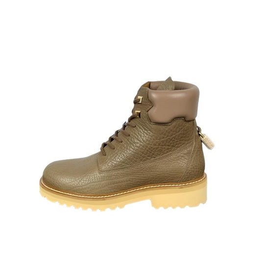 Buscemi Site Boot Tapiro Dove Grey Leather Boots | Positivo Clothing