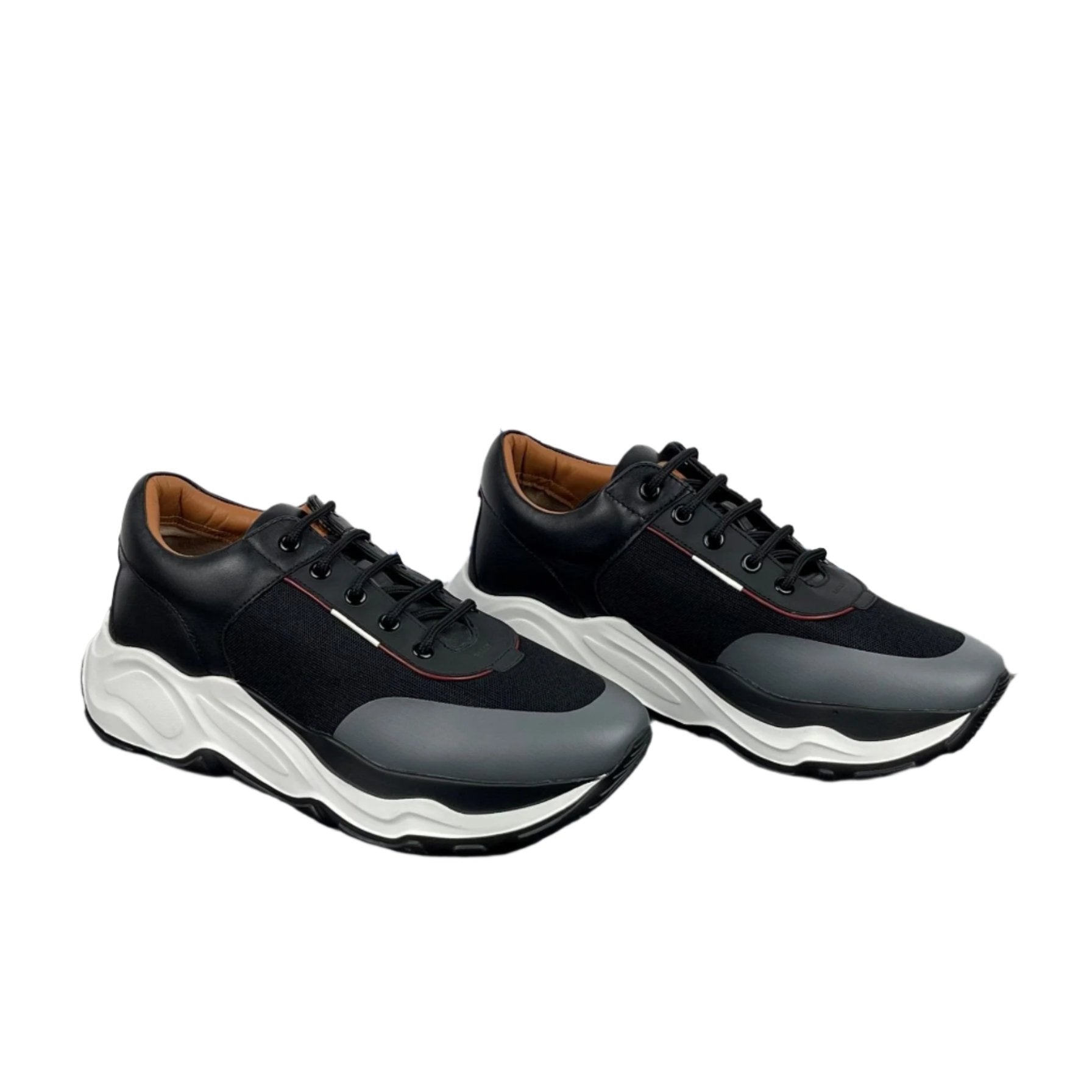 Bally Brander Black Polyester Sneakers | Positivo Clothing