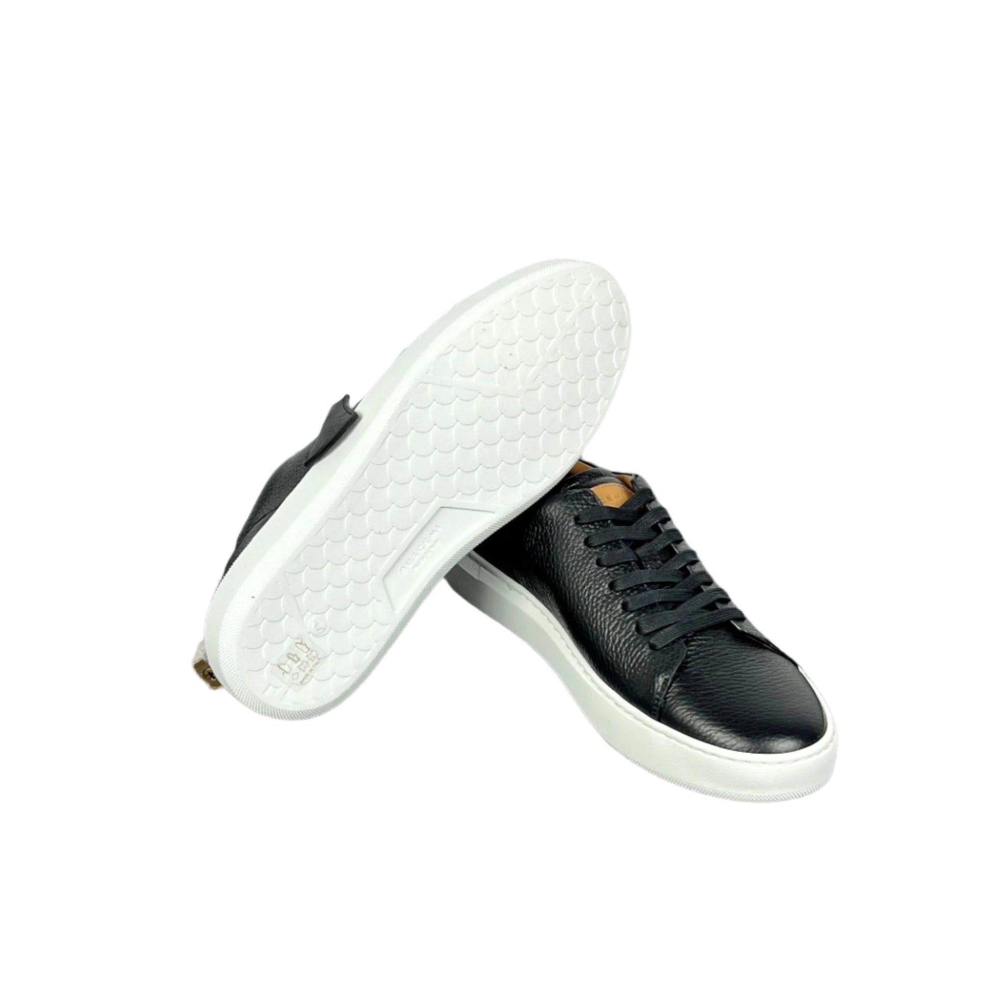 Buscemi Uno Alce Black Leather Sneakers | Positivo Clothing