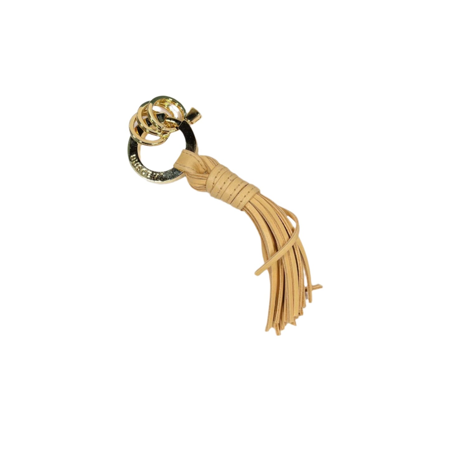 Buscemi Keyholder Fringe Natural Leather | Positivo Clothing