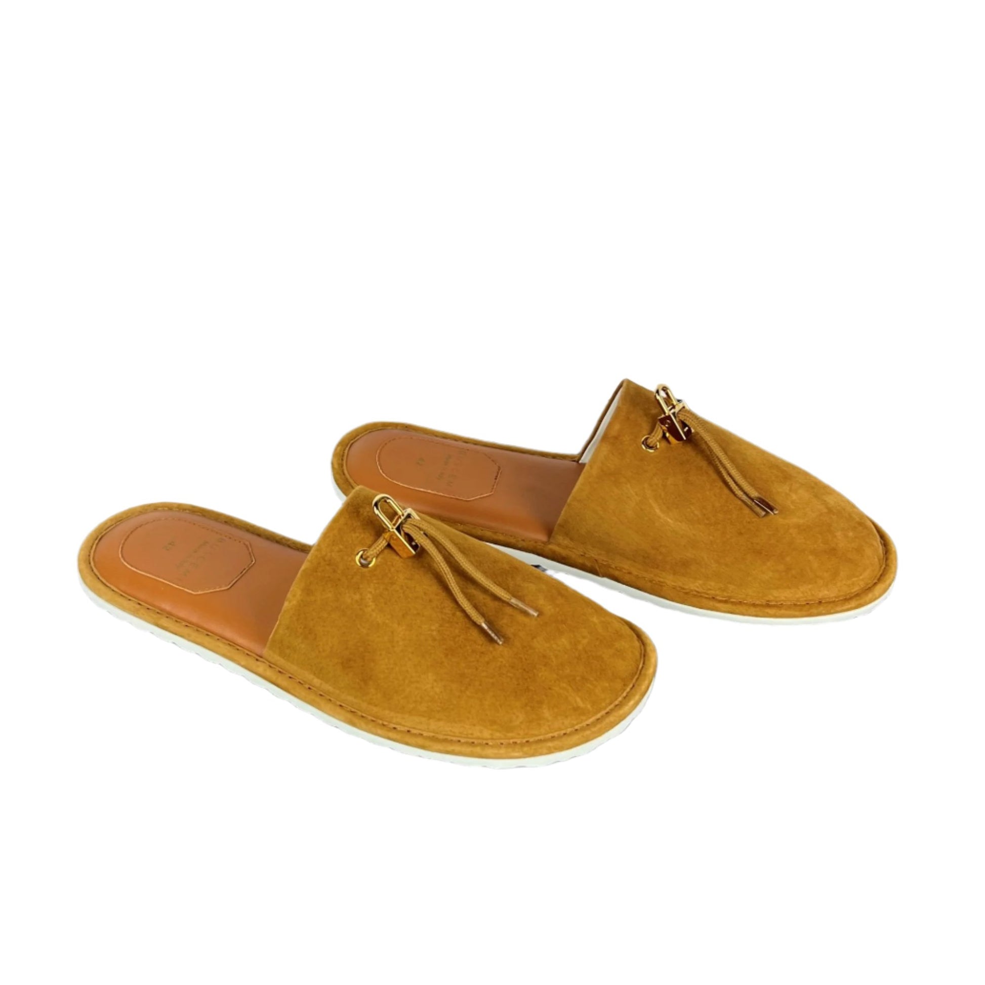 Buscemi Mens Greenwich Cuoio Leather Slippers | Positivo Clothing