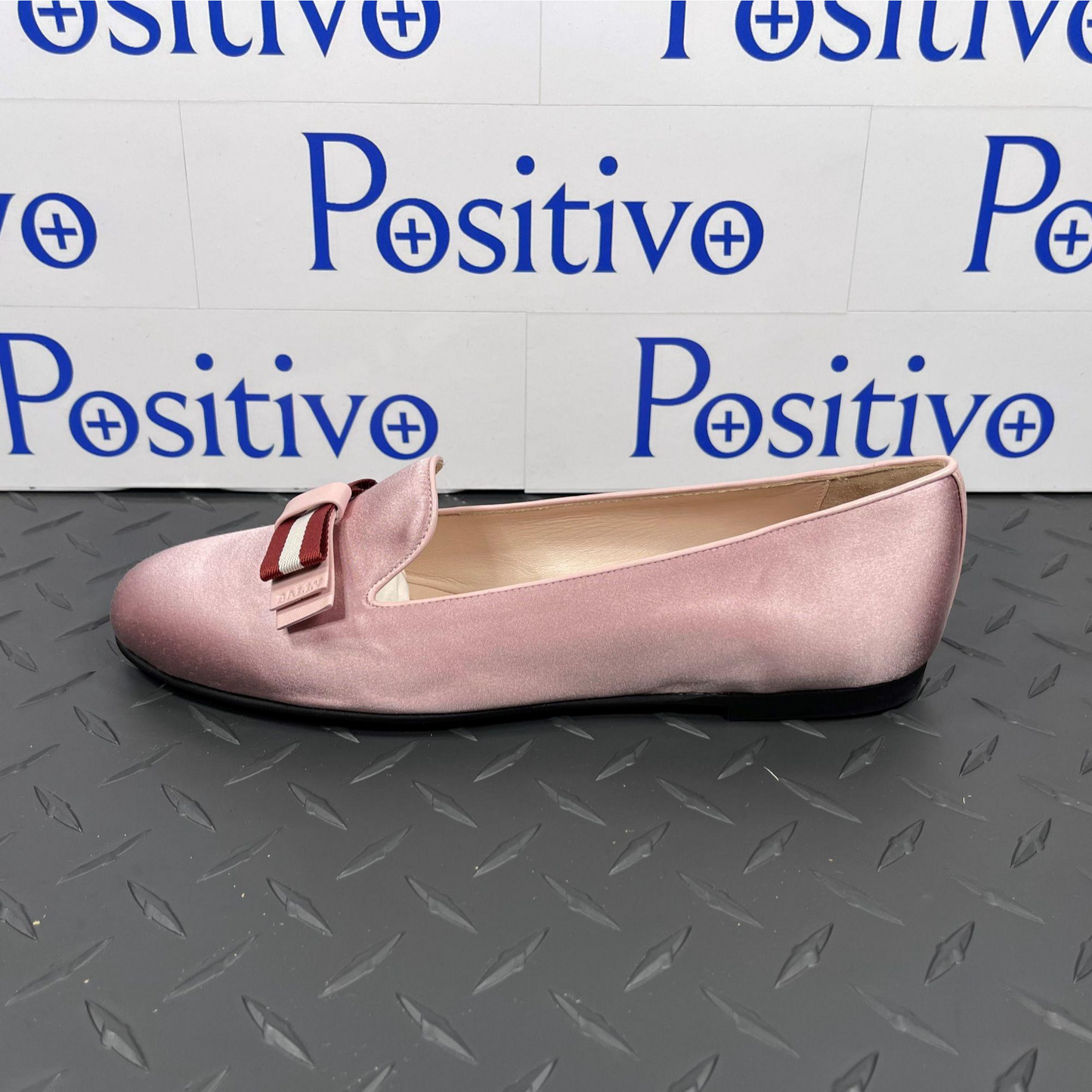 Bally Bew Dusty Rose Fabric Flats | Positivo Clothing