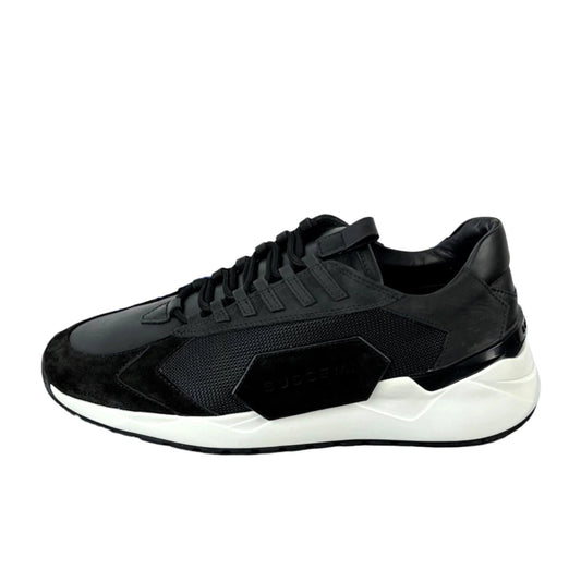 Buscemi Mens Run 2 Black Suede Sneakers SAMPLE | Positivo Clothing