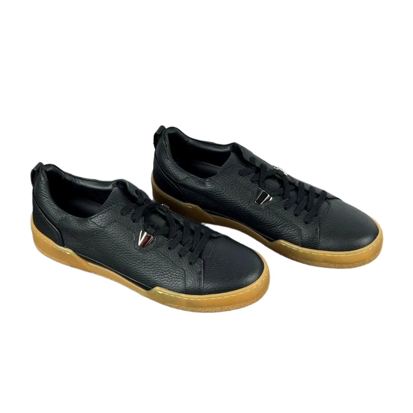 Buscemi Mens Score Alce Black Leather Sneakers SAMPLE | Positivo Clothing