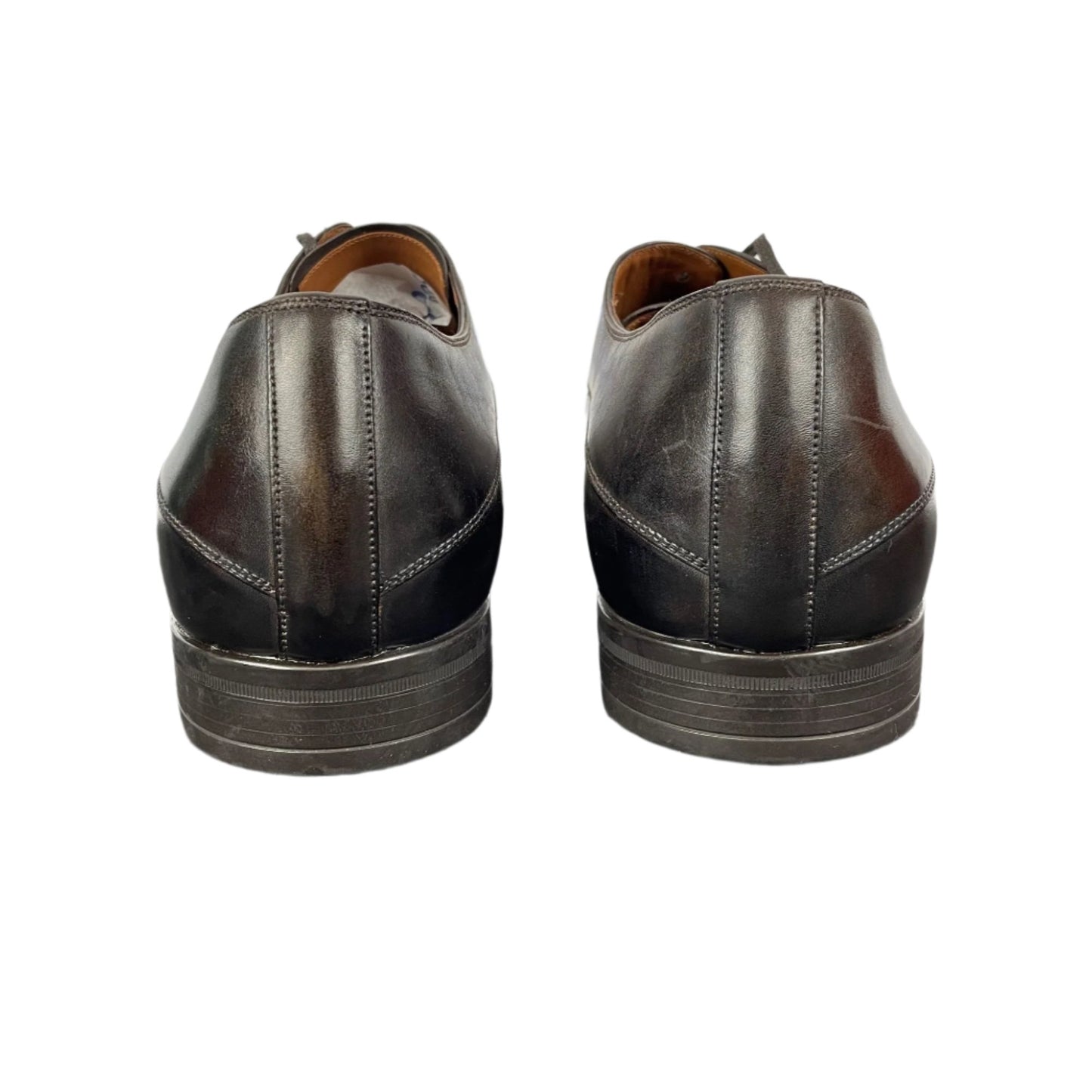 Bally Lantel Brown Leather Derby Shoes | Positivo Clothing