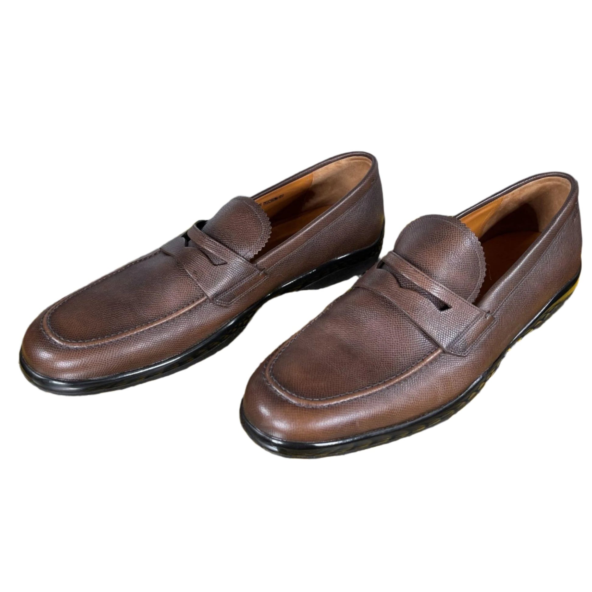 Bally Micson Coffee Leather Loafers | Postivo Clothing